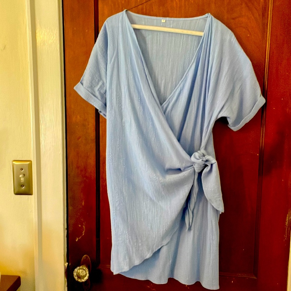 Light blue summer dress- never worn